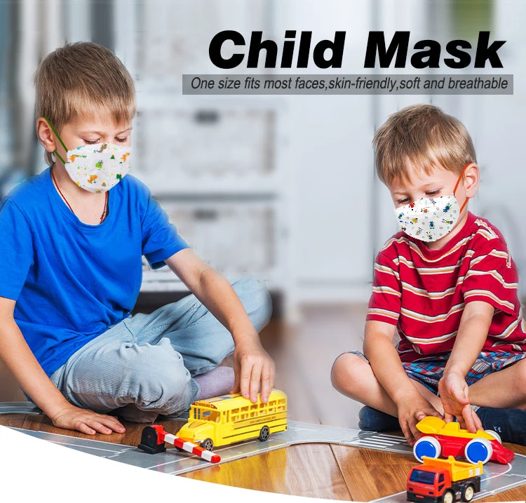 Disposable Facemask Medical Respirators Shield Kids Masks Transparent Kid Kf94 Fish Shape Face Mask