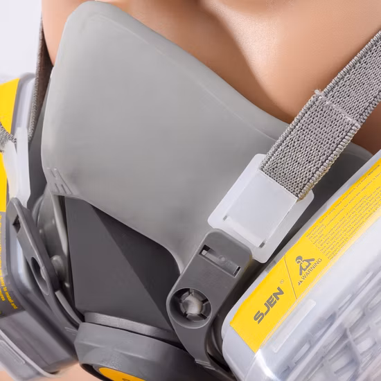 Reusable Silicone Respirator Gas for Breathing Apparatus Full Face Mask, Gas Mask