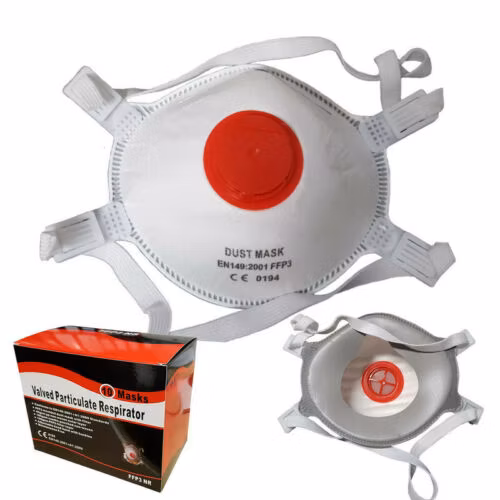 CE Certified Anti-Virus Face Mask FFP1 Dust Face Mask Foldable Cup Type Respirator with/Without Valve